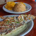 Foto de Robalo al ajillo