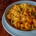 Foto de Spaguetis con camarón 