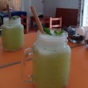 Foto de Maracuya, frutilla, mango, naranja, frambuesa, limonada