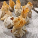 Foto de Saquitos de foie, jamón y setas