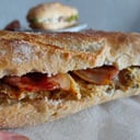 Foto de Bacon con tortilla de cebolla