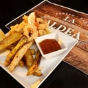 Foto de Rabas con fritas