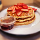 Foto de Hot Cakes con Fruta