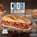Foto de chori de selección + bebida