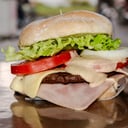 Foto de Hamburguesa con Jamon