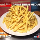 Foto de Papas Fritas Mediana (3 Pers.) + 3 Pote Salsa