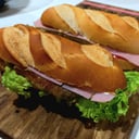 Foto de Sandwich de milanesa de carne