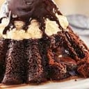Foto de Volcan de chocolate con helado de vainilla