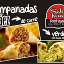 Foto de Empanada de verdura con salsa bechamel