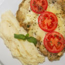 Foto de MILANESA DE TERNERA NAPOLITANA CON PURE DE PAPAS