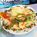 Foto de Rajas con camarón o filete