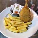Foto de Infantil de bombón de pollo apanado