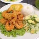 Foto de langostinos Apanados