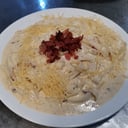 Foto de pasta a la carbonara