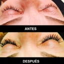 Foto de Pestañas por puntos 1x1 desde