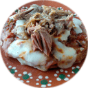 Foto de SOPE DE QUESO CON BIRRIA