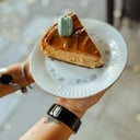 Foto de Cheesecake de dulce de leche (porción)