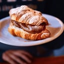 Foto de Croissant con dulce de leche