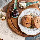 Foto de Scon con mermelada de tomate