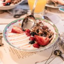 Foto de Granola con yogurt y frutas