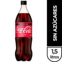 Foto de Coca Cola Gaseosa 1, 5lts Sin Azúcar Pet