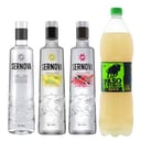 Foto de VODKA SERNOVA + GASEOSA (pomelo o lima)