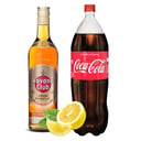 Foto de RON HAVANA DORADO + COCA  + LIMON