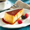 Foto de flan de queso casero