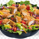 Foto de POLLO FRITO CON ENSALADA FRESCA