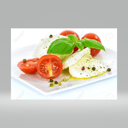 Foto de Mozzarella con oliva y pimienta
