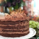 Foto de Rebanada de Pastel Chocolate