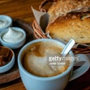 Foto de Infusion + 2 Tostadas c/ Merm. y Queso Untable