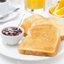 Foto de Infusion + 2 Tostadas c/ Merm. y Queso Untable + Jugo Exprimido