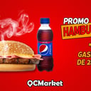 Foto de Hamburguesa QC Simple + Gaseosa