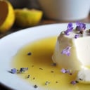 Foto de Panacotta de lavanda