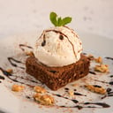 Foto de Brownie con Helado de Americana