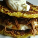 Foto de Cachapa Doble Queso y Carne