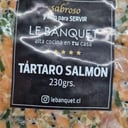 Foto de Tártaro salmón listo para descongelar y servir, formato 230 grs.