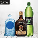 Foto de Whisky Sandy Mac 750 ml +Evervess 1.5 L + Bolsa de hielo 1.5 kg
