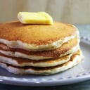 Foto de Hotcakes con mantequilla y mermelada