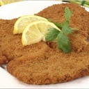 Foto de Milanesa empanizada o a la plancha con arroz y ensalada