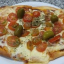 Foto de Pizzeta con queso y tomate