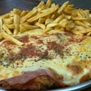 Foto de Milanesa de ternera Napolitana con Fritas