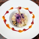 Foto de Ceviche frito de salmón rosado