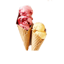 Foto de Cono o Taza Doble ( 2 SABORES )