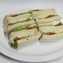 Foto de Bandeja de Rectángulos Olímpicos Pan Blanco