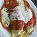 Foto de CANELONES DE POLLO Y VERDURA CON SALSA MIXTA