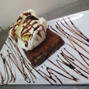 Foto de Brownie c/ dulce de leche o Helado