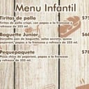 Foto de Menu Infantil
