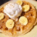 Foto de Waffle de Arequipe y Banano